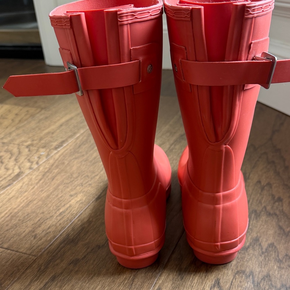 Hunter red Waterproof Boots - Picture 4 of 8